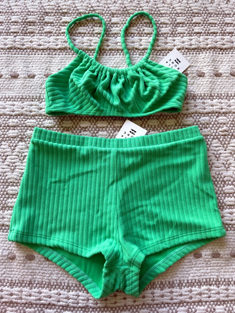 π₯π₯BILLABONG - JOSIE IN THE LOOP MILA BRALETTE BOYSHORT BIKINI SETπ₯π₯ - Picture 5 of 13